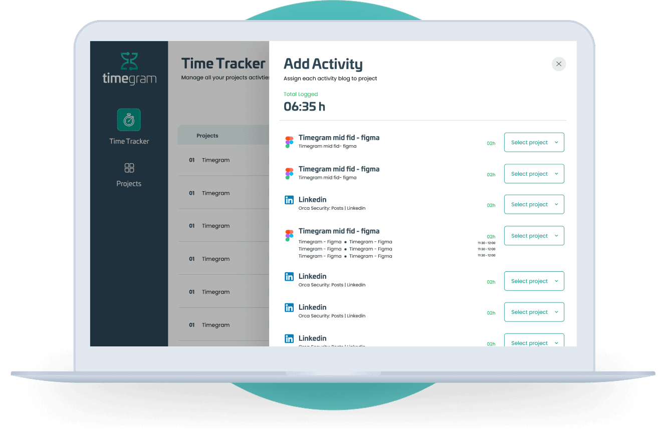 Timegram screenshot 3