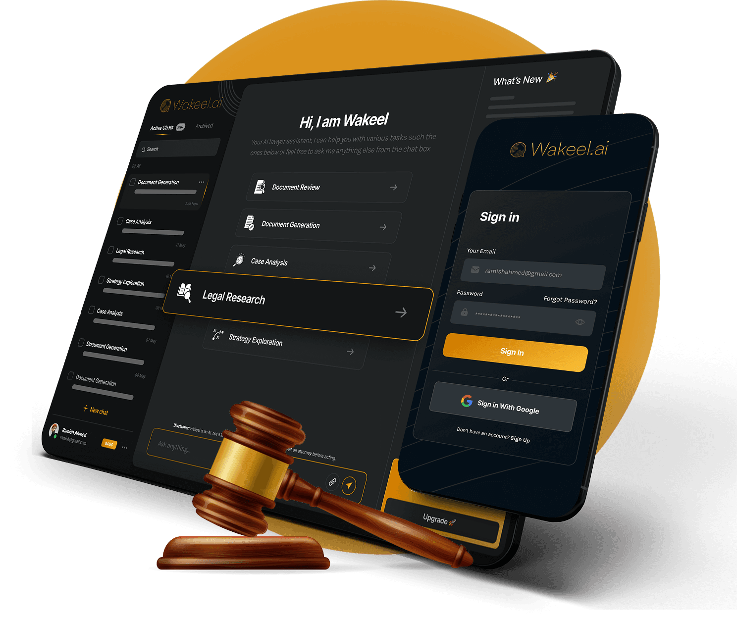 Wakeel AI screenshot 1